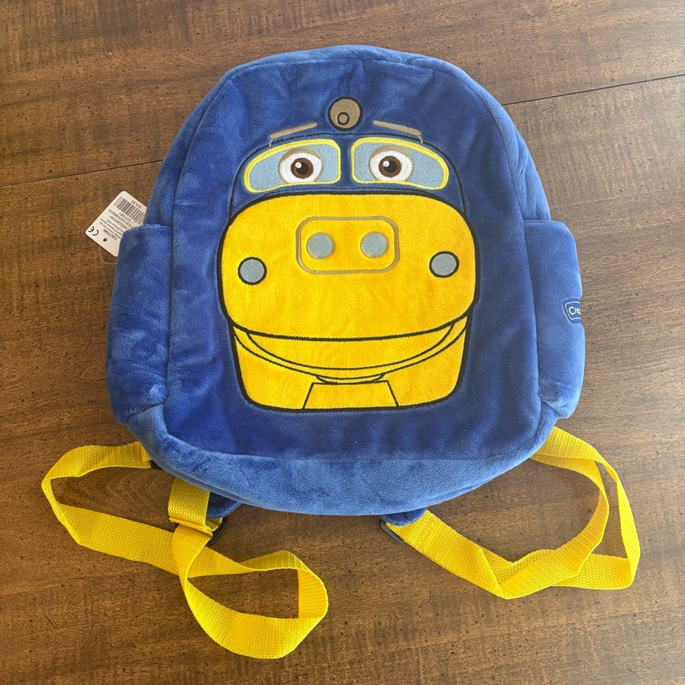 New Chuggington Brewster Backpack blue toddler size cl